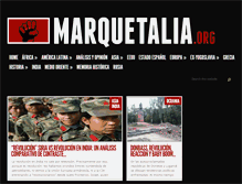 Tablet Screenshot of marquetalia.org